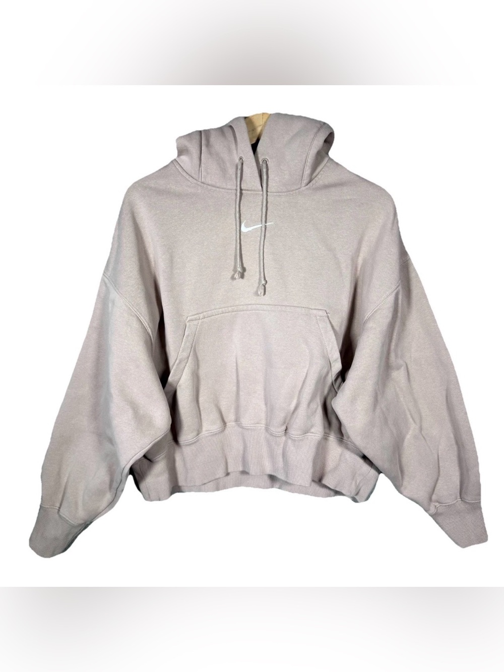 Nike Phoenix Fleece Oversized Pullover Hoodie Women's Size XS Violet DQ5858-272